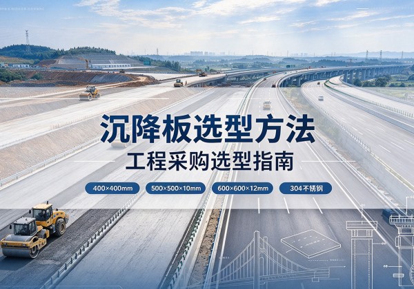 河北区沉降板选择方法